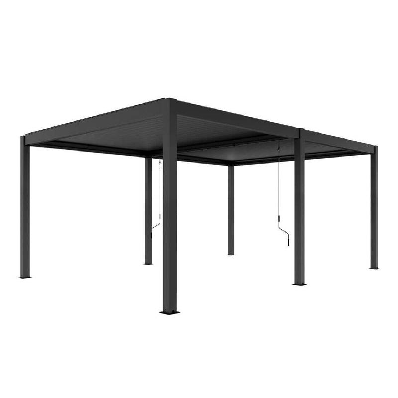 Freestanding Aluminium Kitset Pergola NZ with Louvre roof