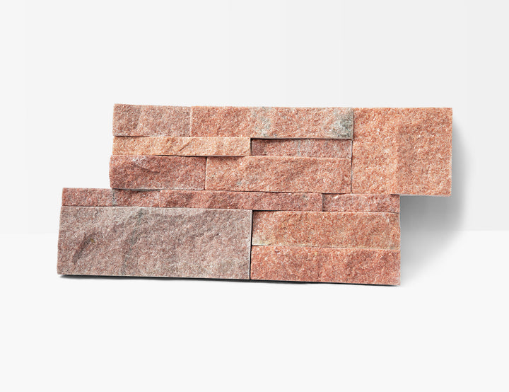 Coralline Natural Stacked Stone Panel Cladding