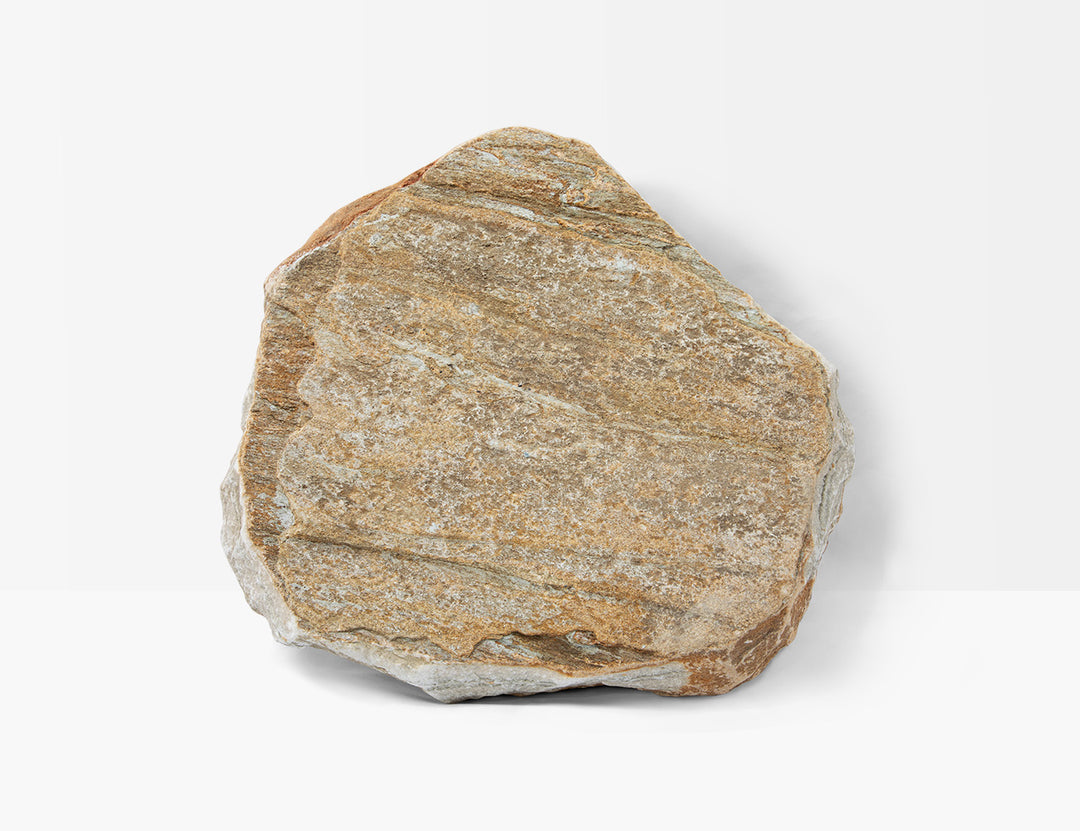 Mossstone Stepping Stones 400 x 300 x (30-50)mm Quartzite  Yellow Wood Grain