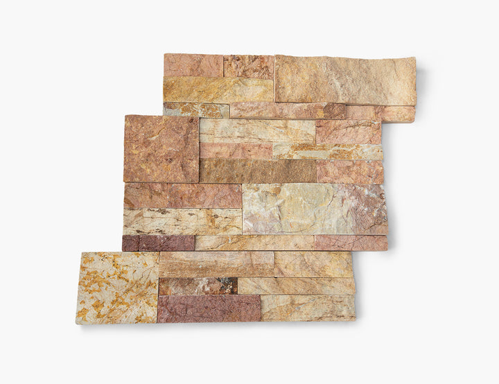 Gildveil Natural Stacked Stone Panel Cladding