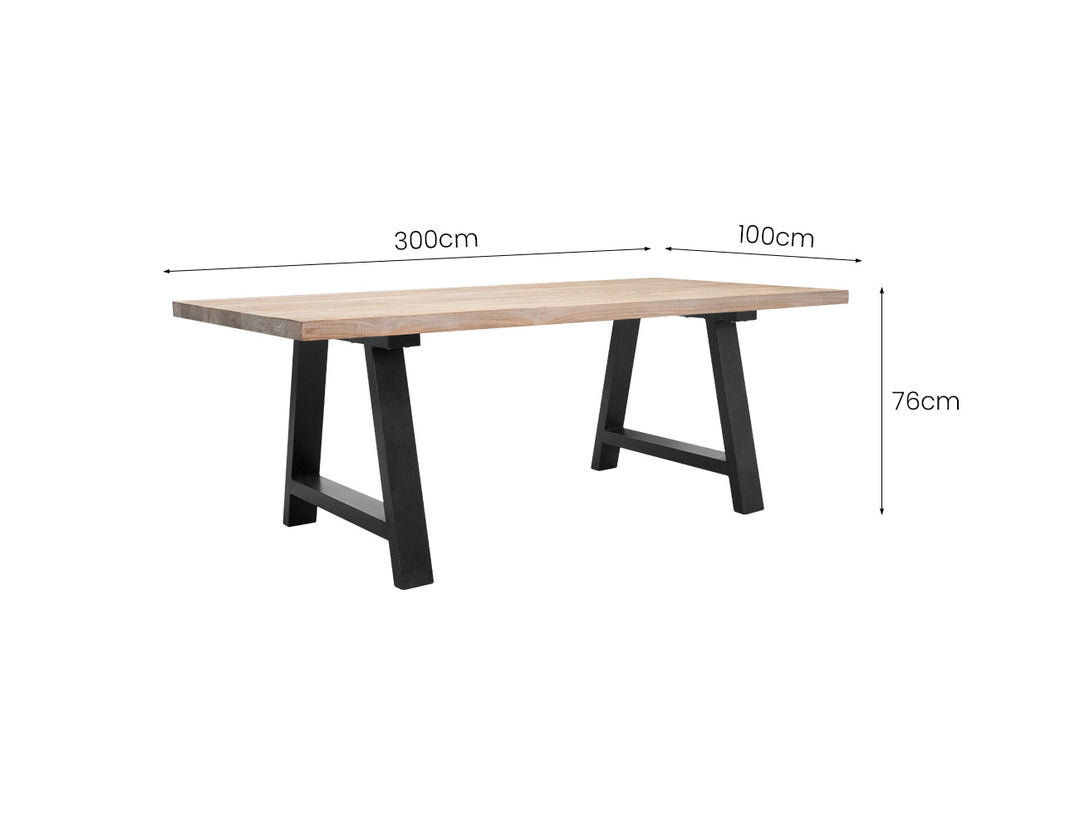 Sturdia Teak Table 300cm, ,