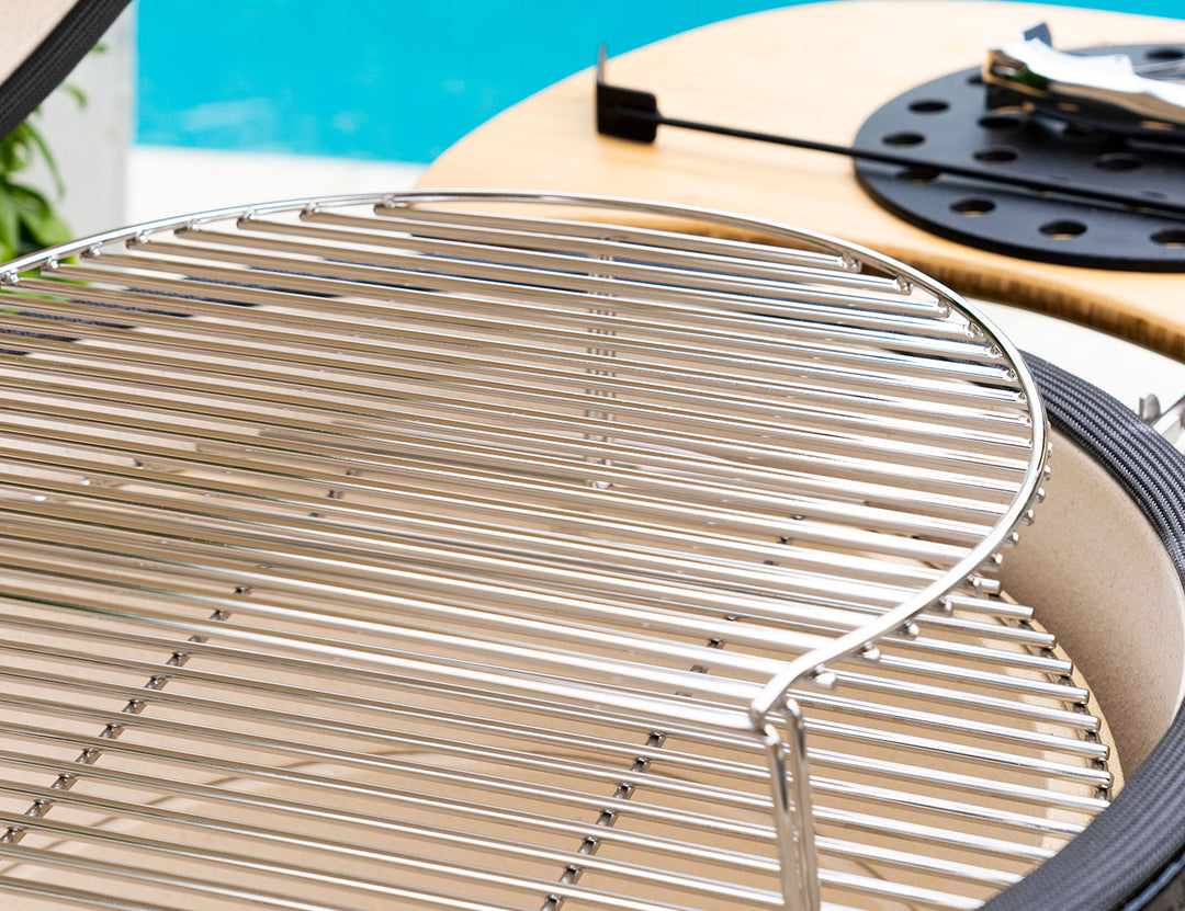 21-Inch Kamado Ceramic Charcoal Grill Pro