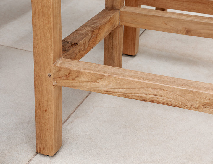 Teak Outdoor Counter Height Chair, ,