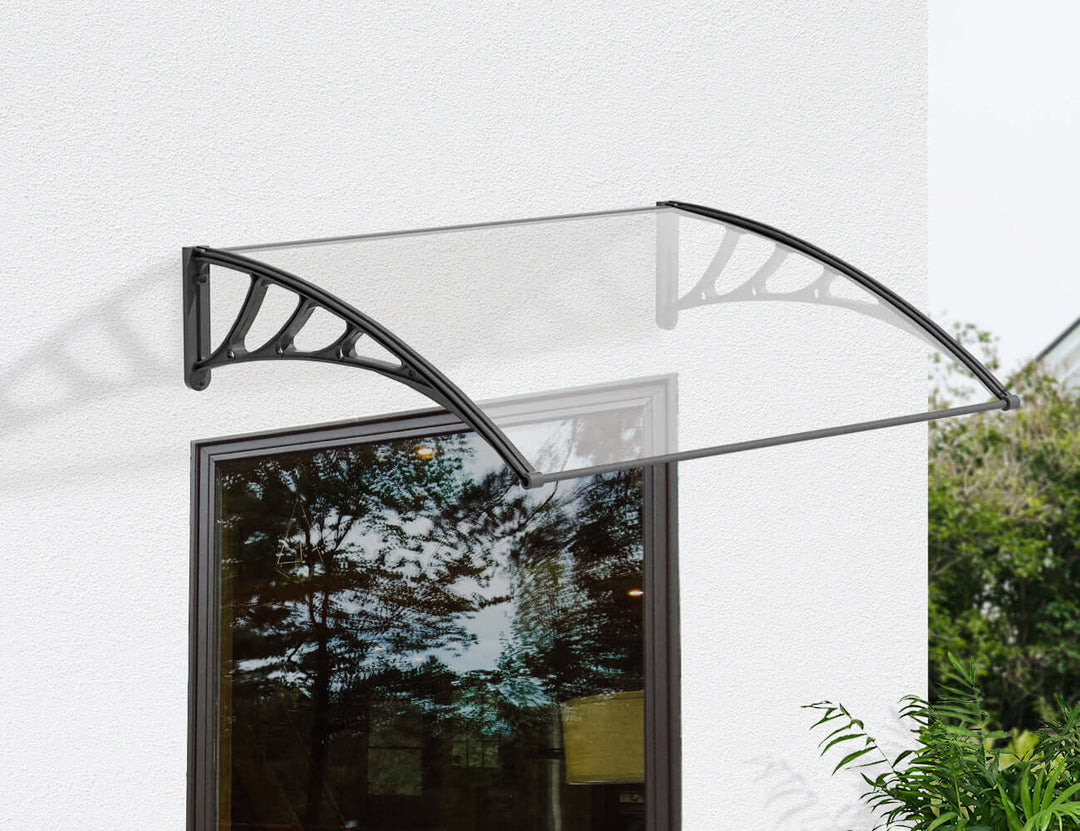 Ficus Polycarbonate Canopy Awning For Windows And Doors, Size: 1.2 x 1m,
