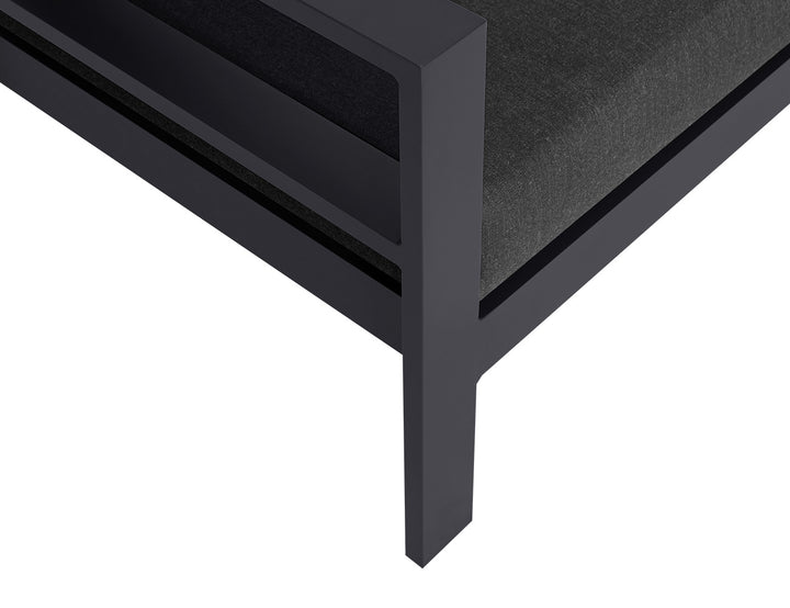 Sandpiper 2.0 Outdoor Sectional Corner Sofa, Colour: Charcoal Grey,