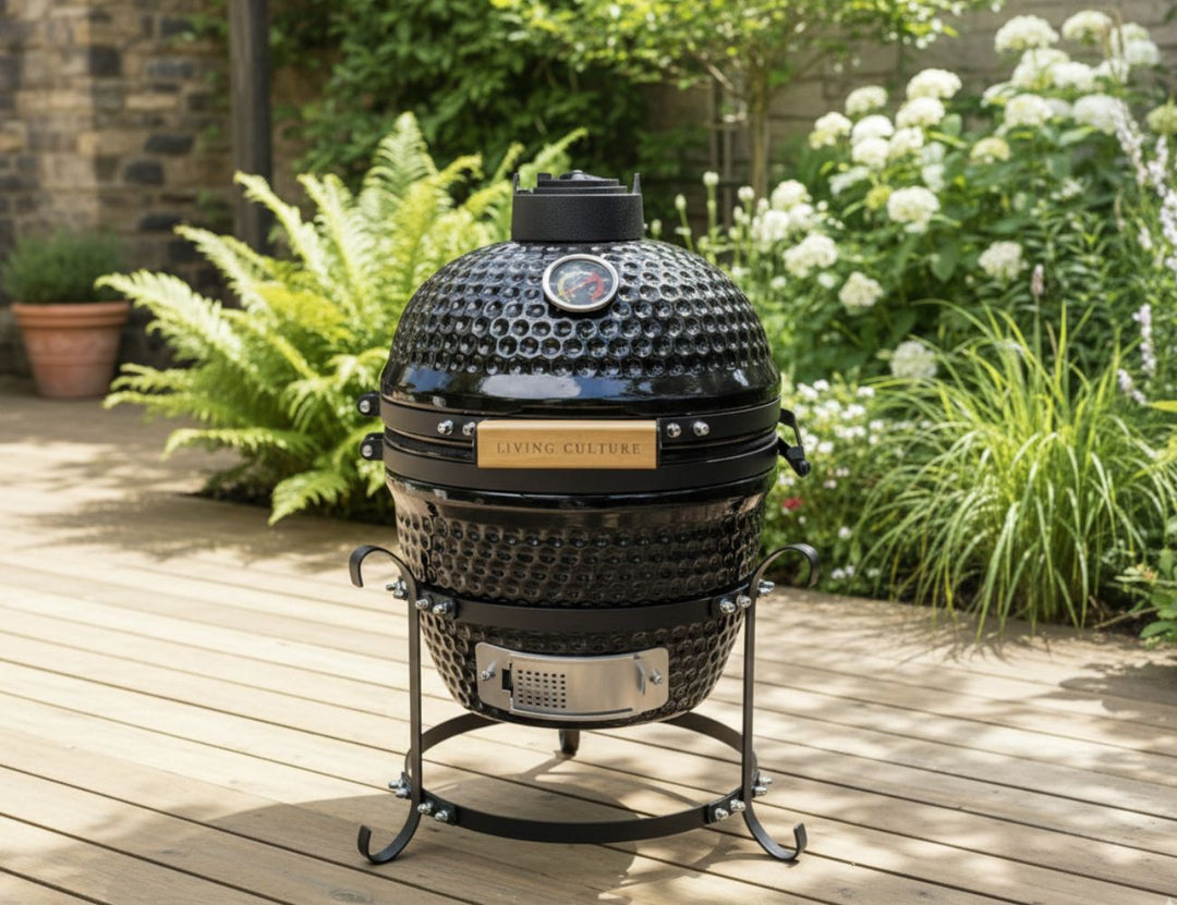 13-Inch Kamado Ceramic Charcoal Grill