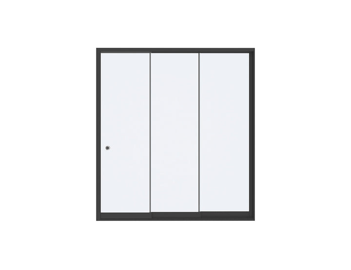 Baltic Freestanding Pergola Frameless Glass Sliding Door