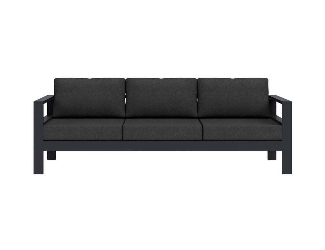 Sandpiper 2.0 Outdoor Three Seater, Colour: Charcoal Grey,