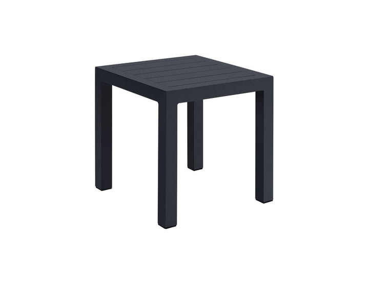 Heron Aluminium Outdoor Side Table, Colour: Grey,