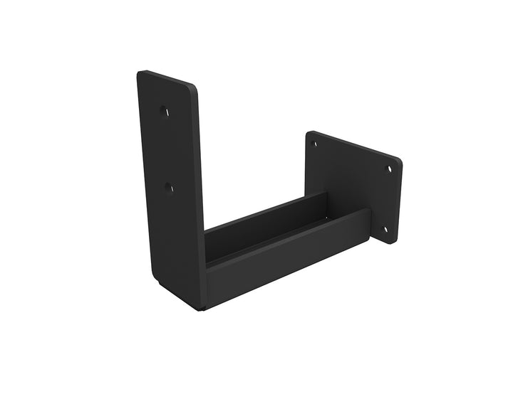 Fascia Wall Mounted Pergola Bracket, Colour: Black,
