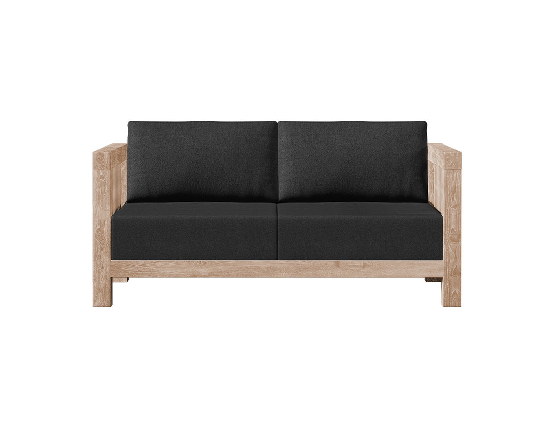 Cardrona Teak 2 Seater Sofa, ,