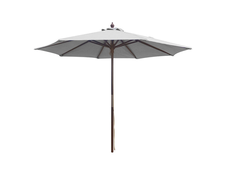 Amazon 2.3m Round Market Umbrella, Colour: Light Grey,