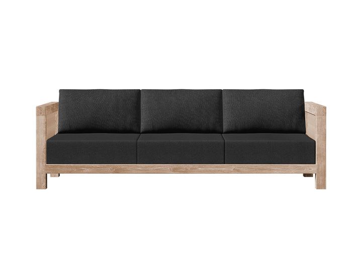 Cardrona Teak Three Seater Sofa, ,