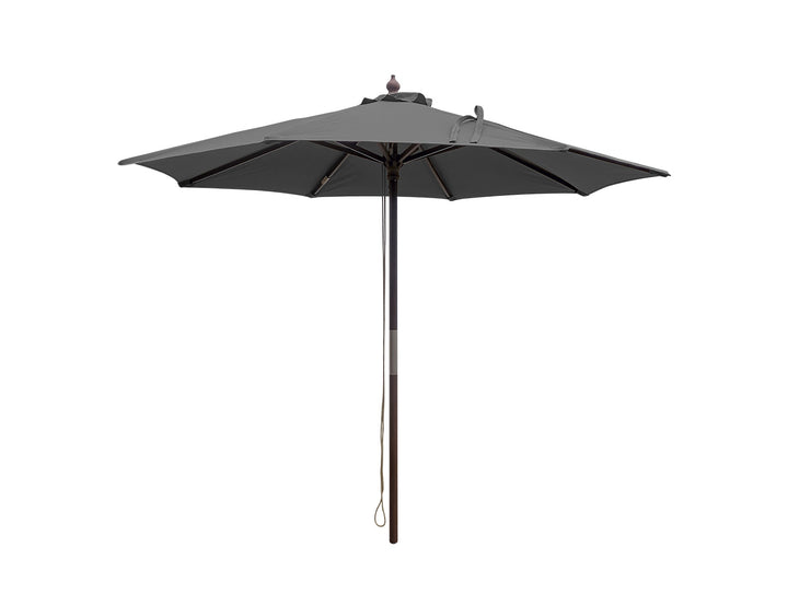 Amazon 2.3m Round Market Umbrella, Colour: Dark Grey,