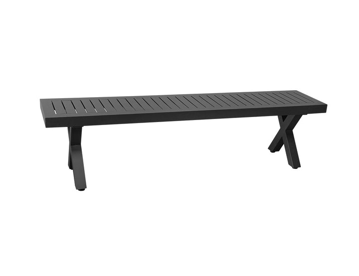Varga Outdoor Bench Seat 180cm, Colour: Grey,