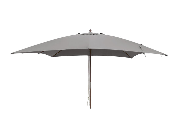 Nile 3.5m Sunbrella Square Market Umbrella, Colour: Taupe,