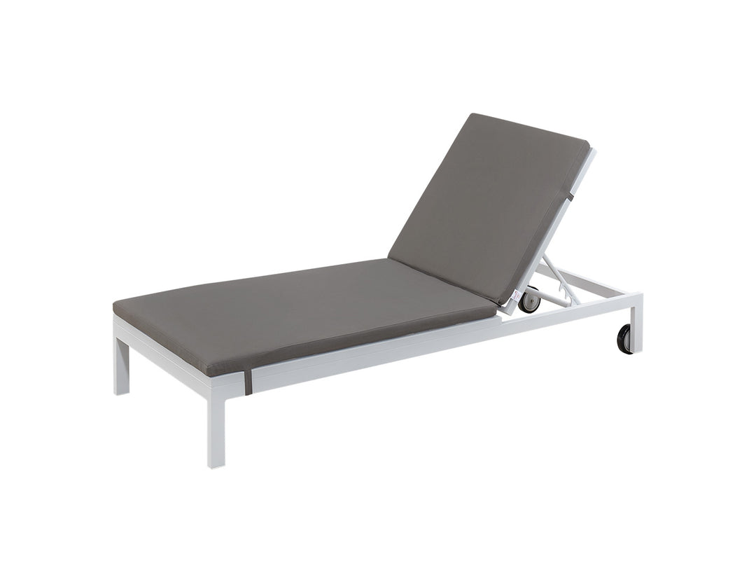 Condor Sunbrella Sun Lounger, Colour: Taupe,
