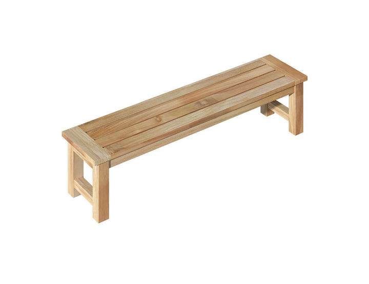 Harmony Outdoor Teak Bench 170x 40x 45cm, ,