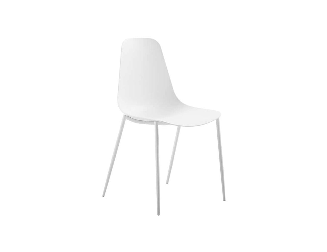 Betty Outdoor Dining Chair, Colour: White,