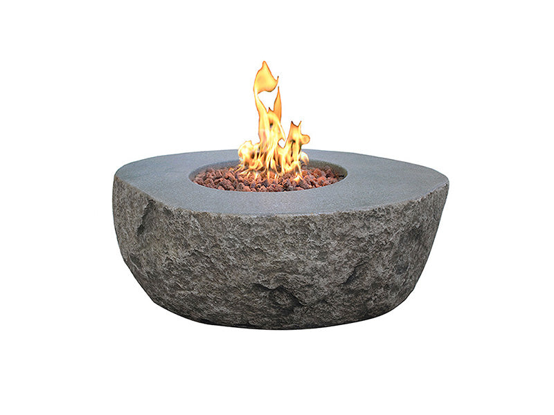 Boulder Outdoor Lpg Gas Fire Pit Table, ,