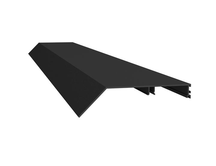 6m Tasman Custom Integrated Beam to gutter flashing, Colour: Black,