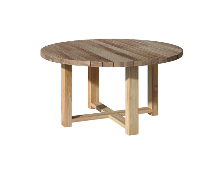Oasis Teak Round Dining Table 150cm, ,