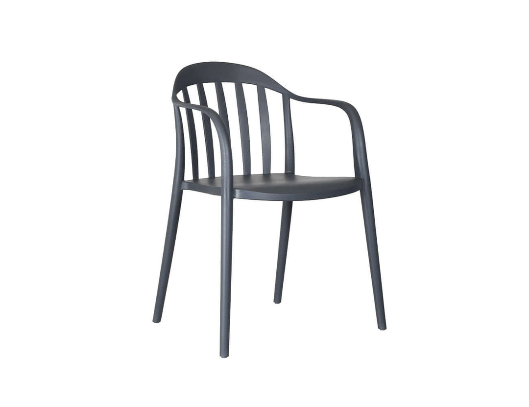 Alice Outdoor Dining Chair, Colour: Grey,