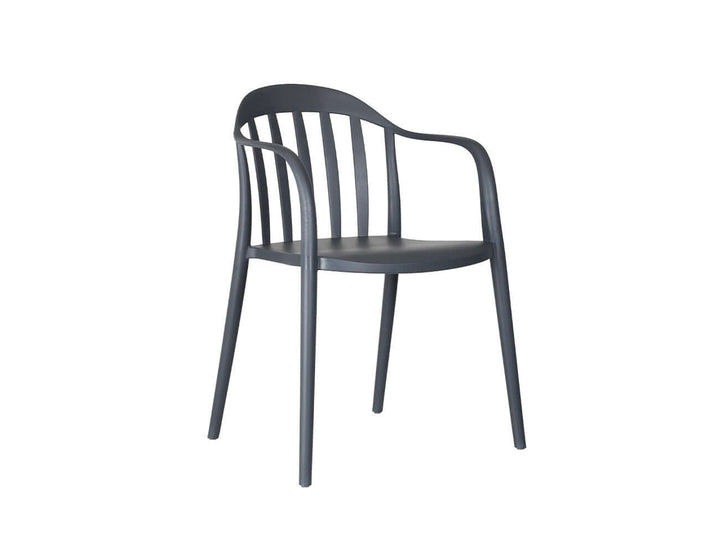 Alice Outdoor Dining Chair, Colour: Grey,