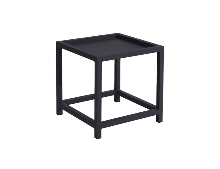 Florican Aluminium Outdoor Side Table, Colour: Grey,