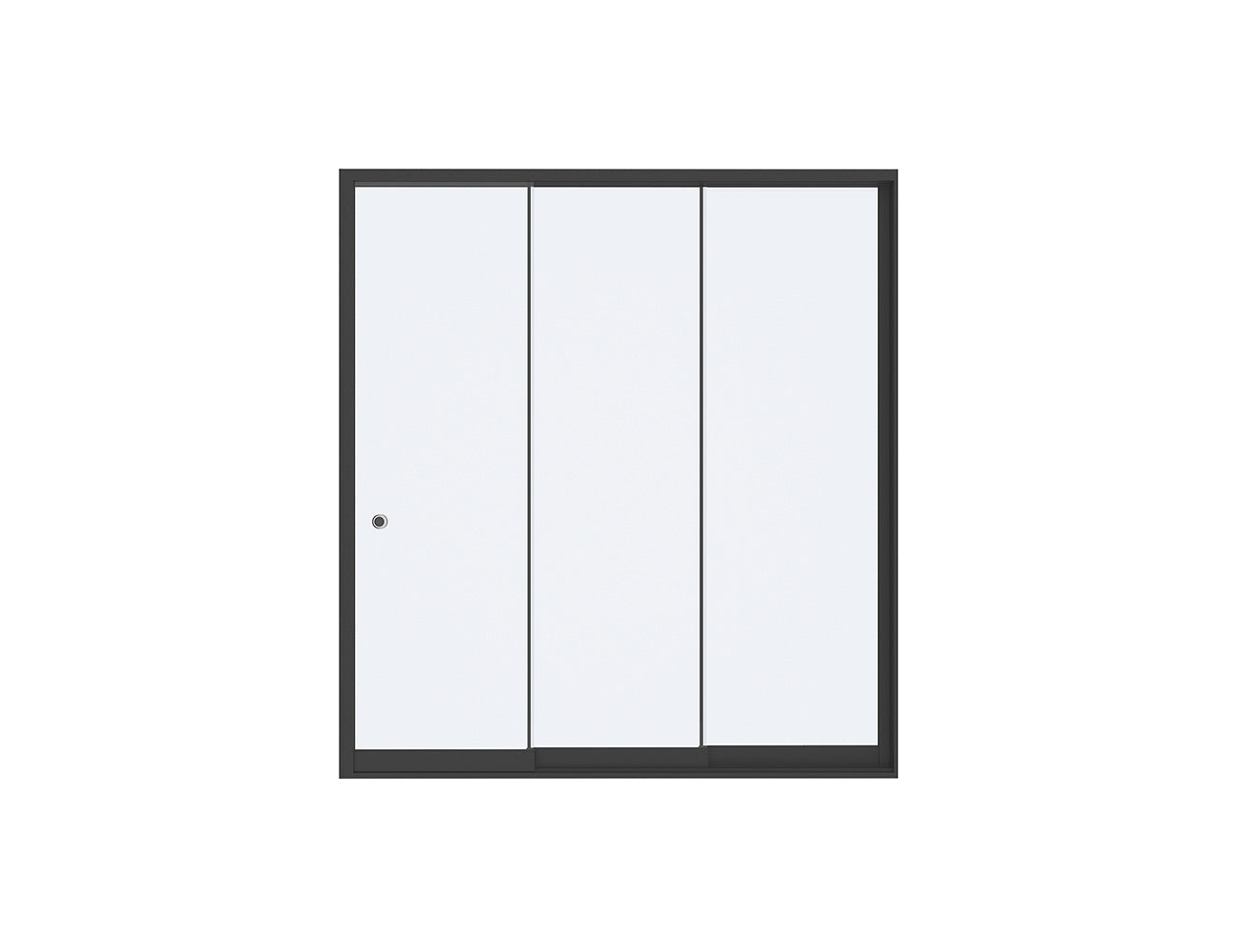 Coastal Patio Cover Collection Frameless Glass Sliding Door
