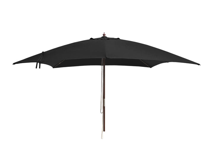 Nile 3.5m Sunbrella Square Market Umbrella, Colour: Black,