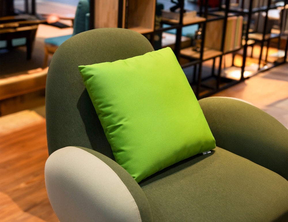 Whisper Outdoor Scatter Cushion 45 x 45cm Acrylic, Colour: Green,
