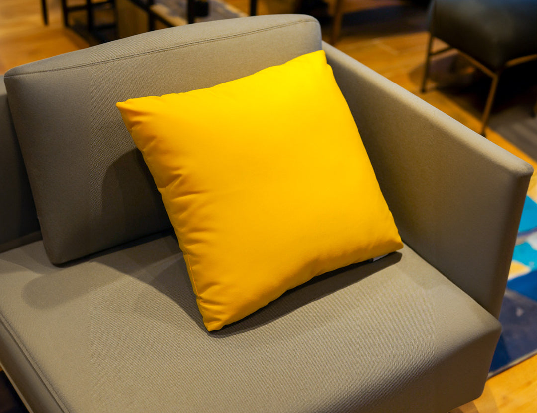 Whisper Outdoor Scatter Cushion 45 x 45cm Acrylic, Colour: Yellow,