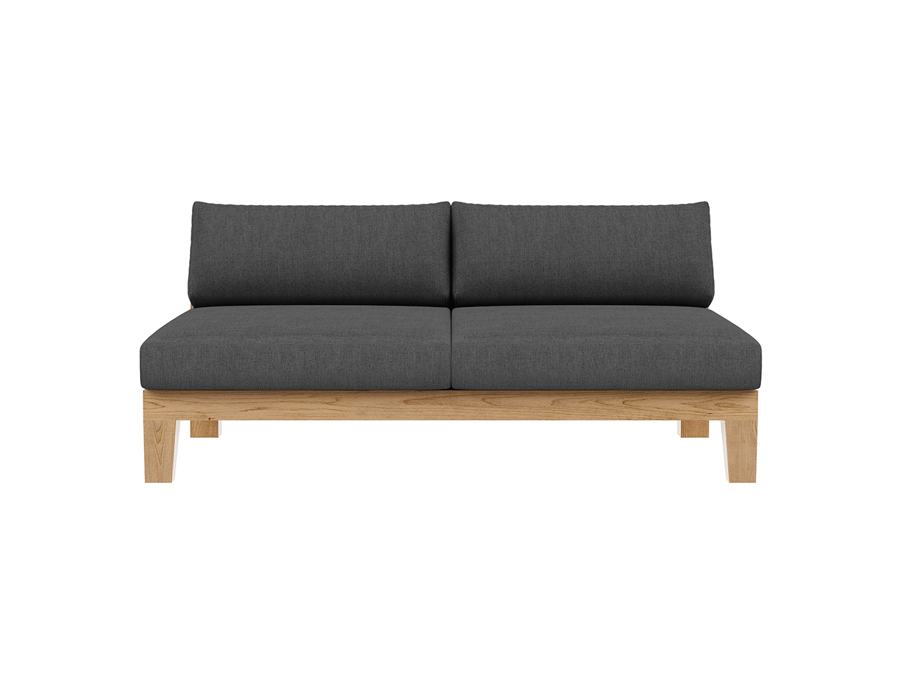 Newport Teak Outdoor Loveseat, ,