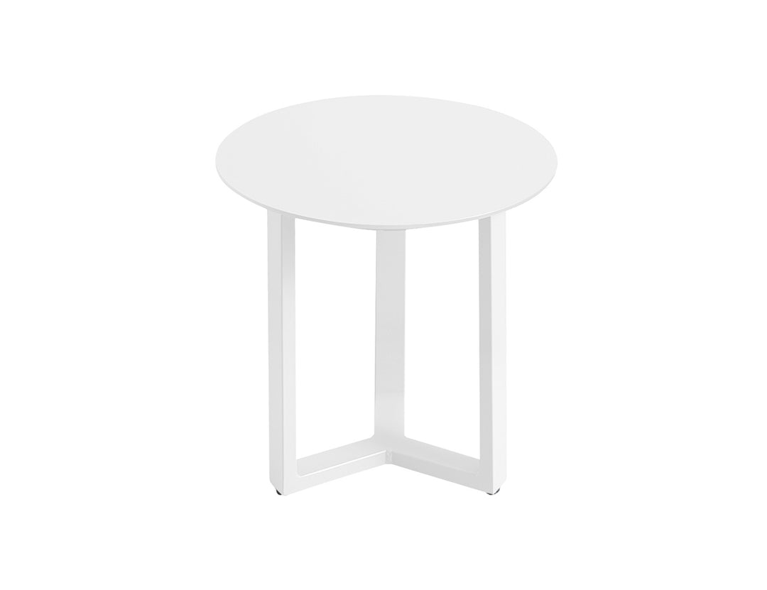 Grebe Outdoor Coffee Table, Colour: White,