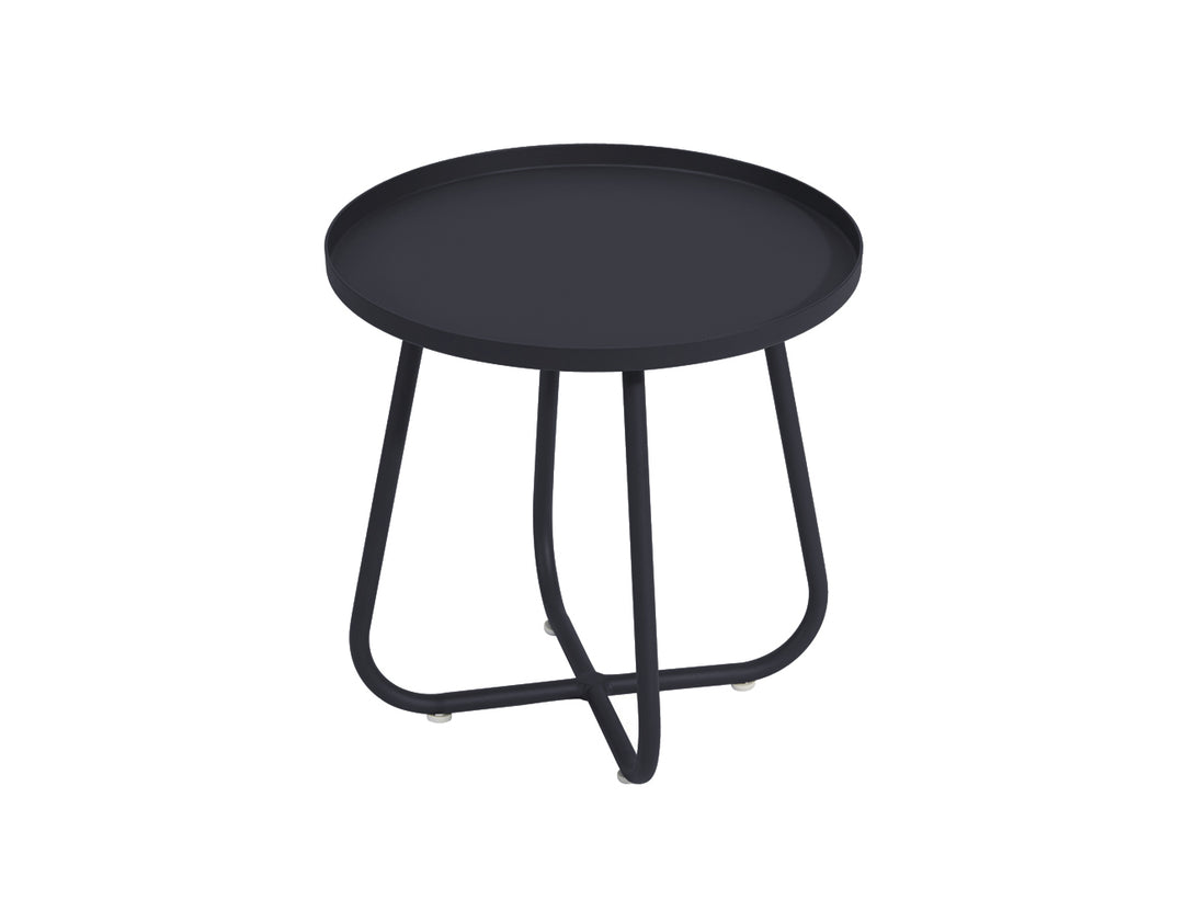 Petrel Aluminium Outdoor Side Table, Colour: Grey,