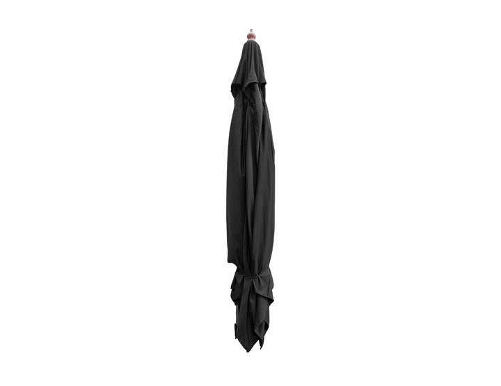 Nile 3.5m Sunbrella Square Market Umbrella, Colour: Black,