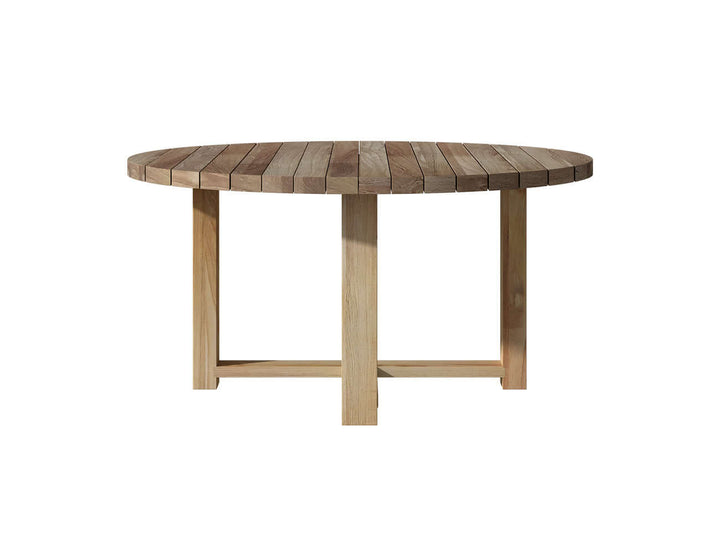Oasis Teak Round Dining Table 150cm, ,