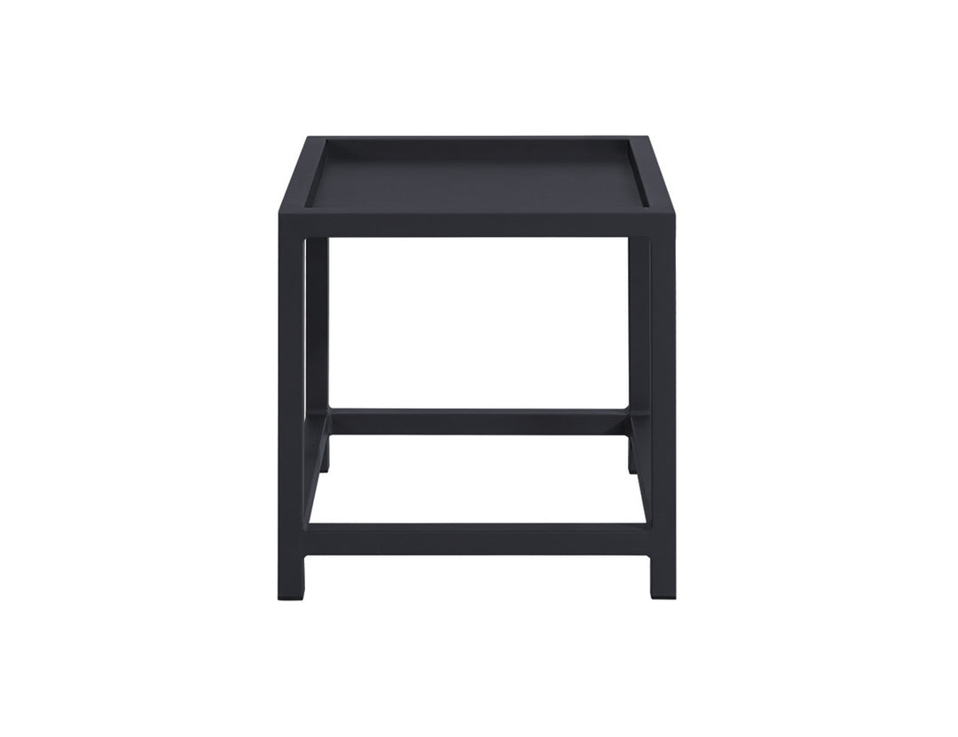 Florican Aluminium Outdoor Side Table, Colour: Grey,