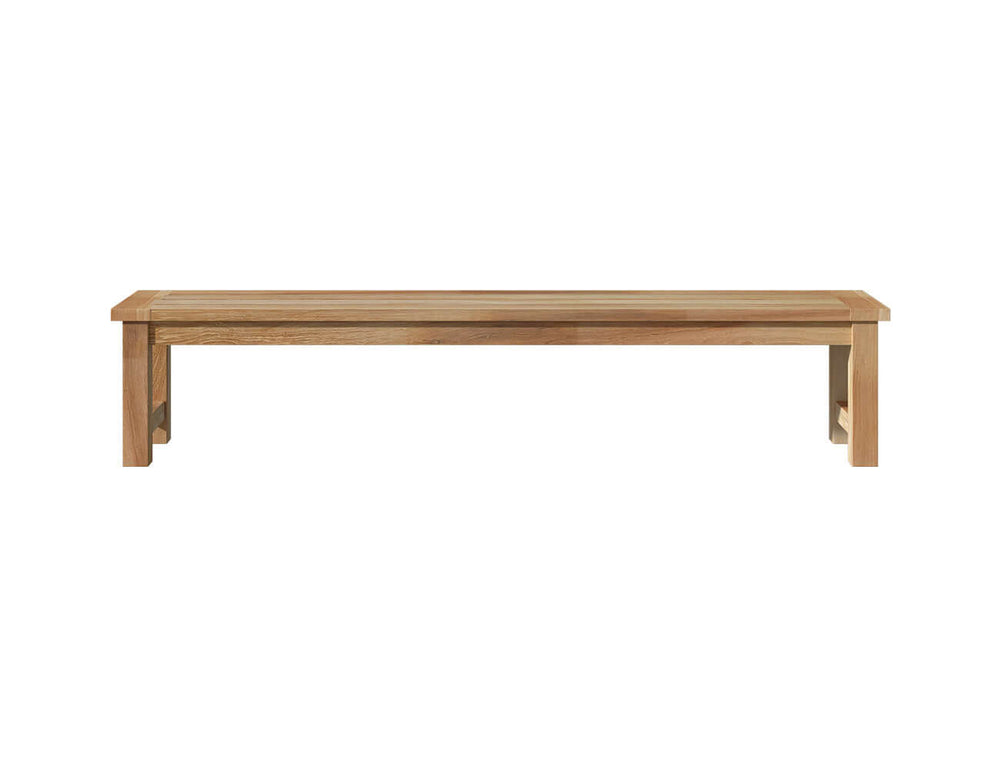 Harmony Outdoor Teak Bench 230x 40x 45cm, ,
