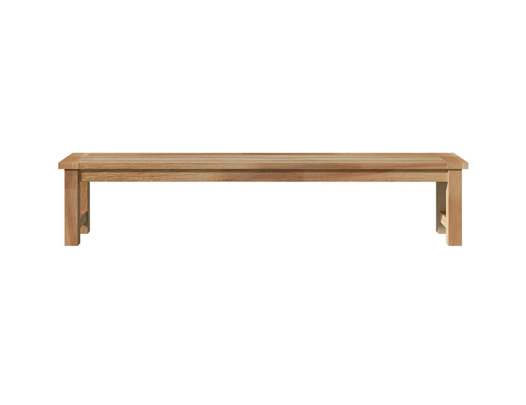 Harmony Outdoor Teak Bench 230x 40x 45cm, ,