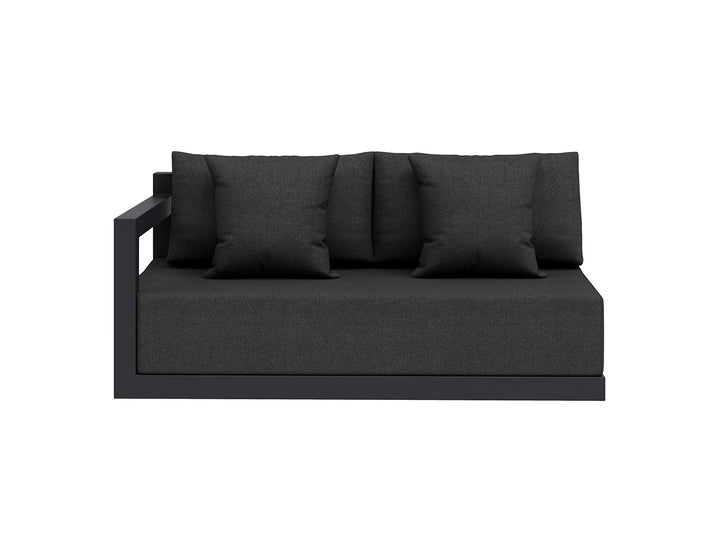 Ibis 2.0 Oversized Outdoor Right Sofa White Frame Grey Fabric