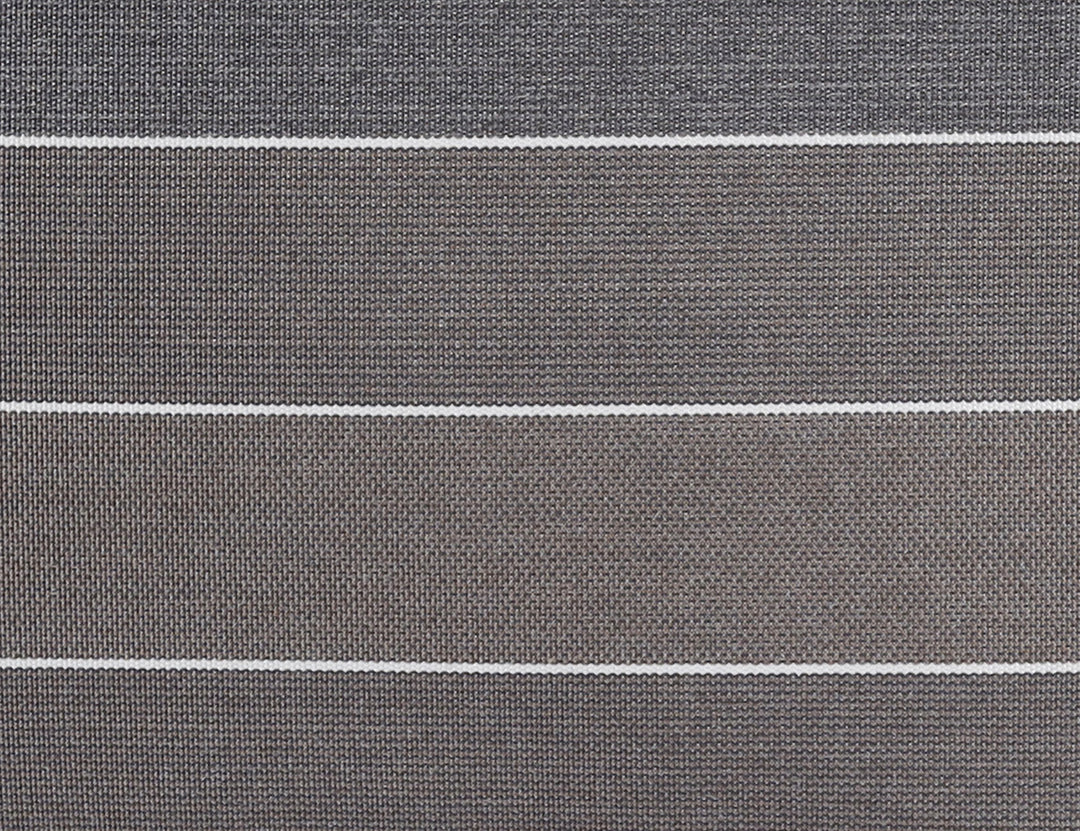 Whisper Outdoor Scatter Cushion 45 x 45cm Acrylic, Colour: Stripe Grey,