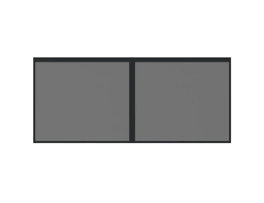 Tasman Freestanding Pergola Retractable Shade Blind, Size: 3.7m, Colour: Charcoal