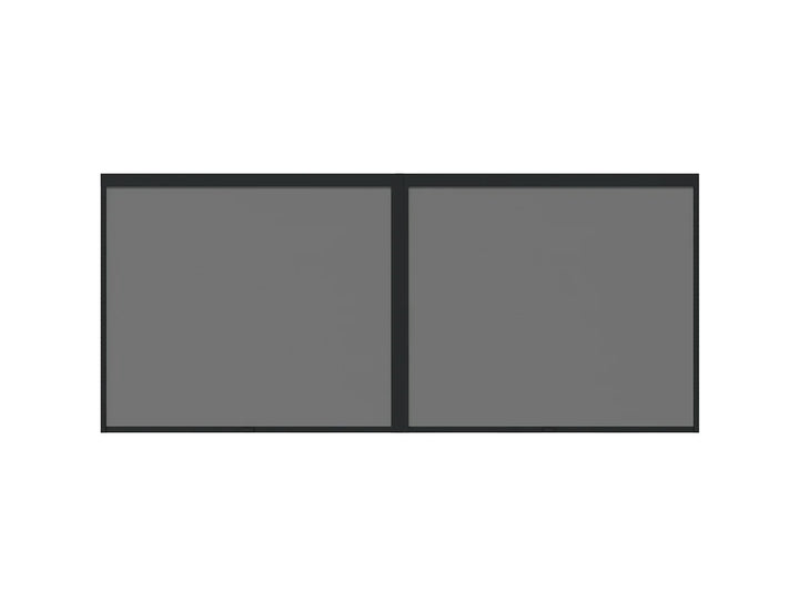 Tasman Freestanding Pergola Retractable Shade Blind, Size: 3.7m, Colour: Charcoal