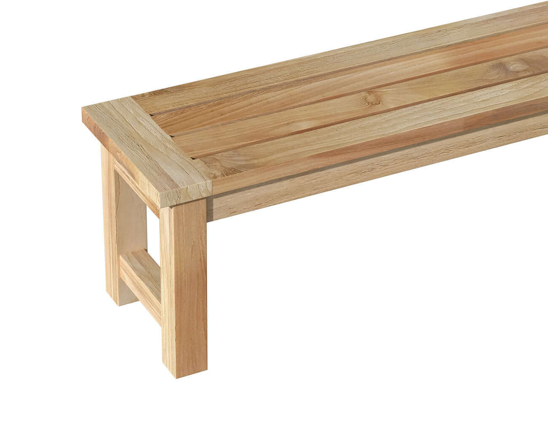 Harmony Outdoor Teak Bench 170x 40x 45cm, ,