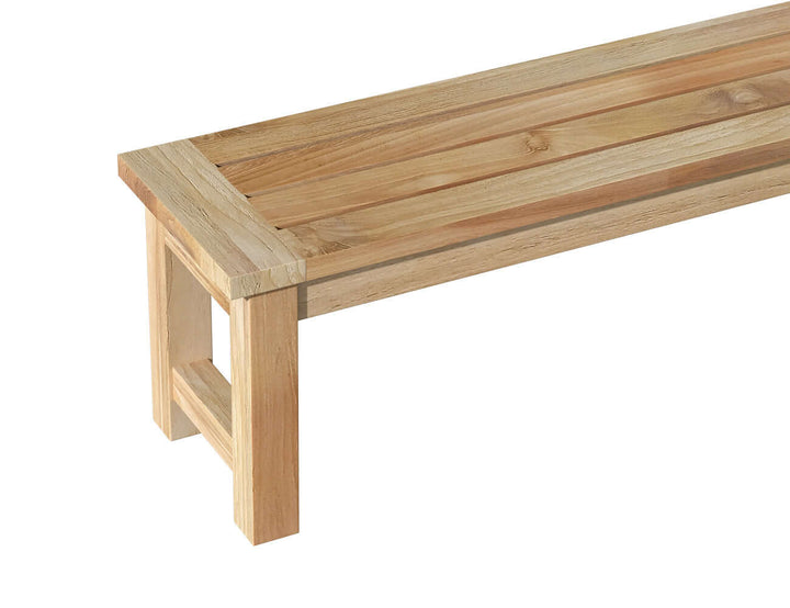 Harmony Outdoor Teak Bench 170x 40x 45cm, ,