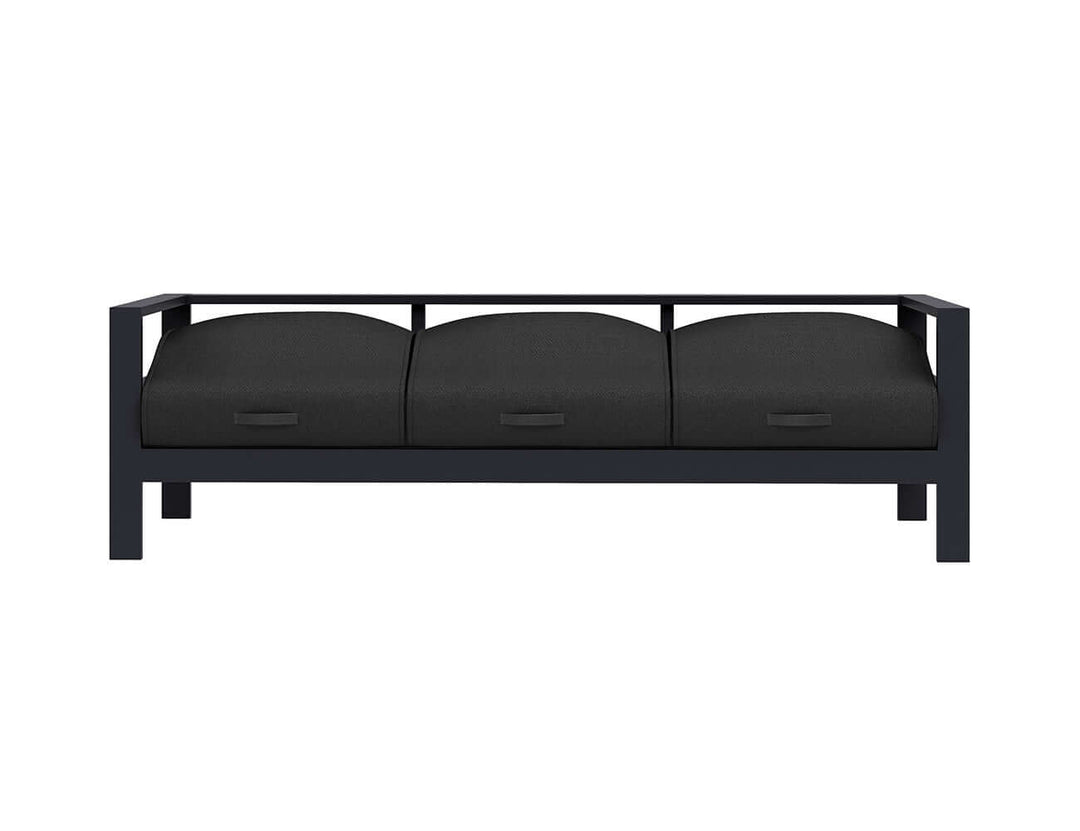 Sandpiper 2.0 Outdoor Three Seater, Colour: Charcoal Grey,