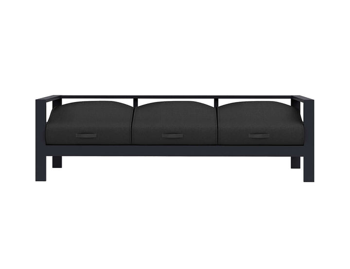 Sandpiper 2.0 Outdoor Three Seater, Colour: Charcoal Grey,