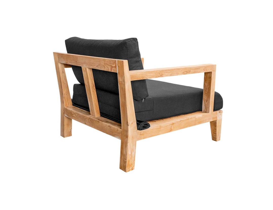 Newport Teak Outdoor Arm Chair, ,